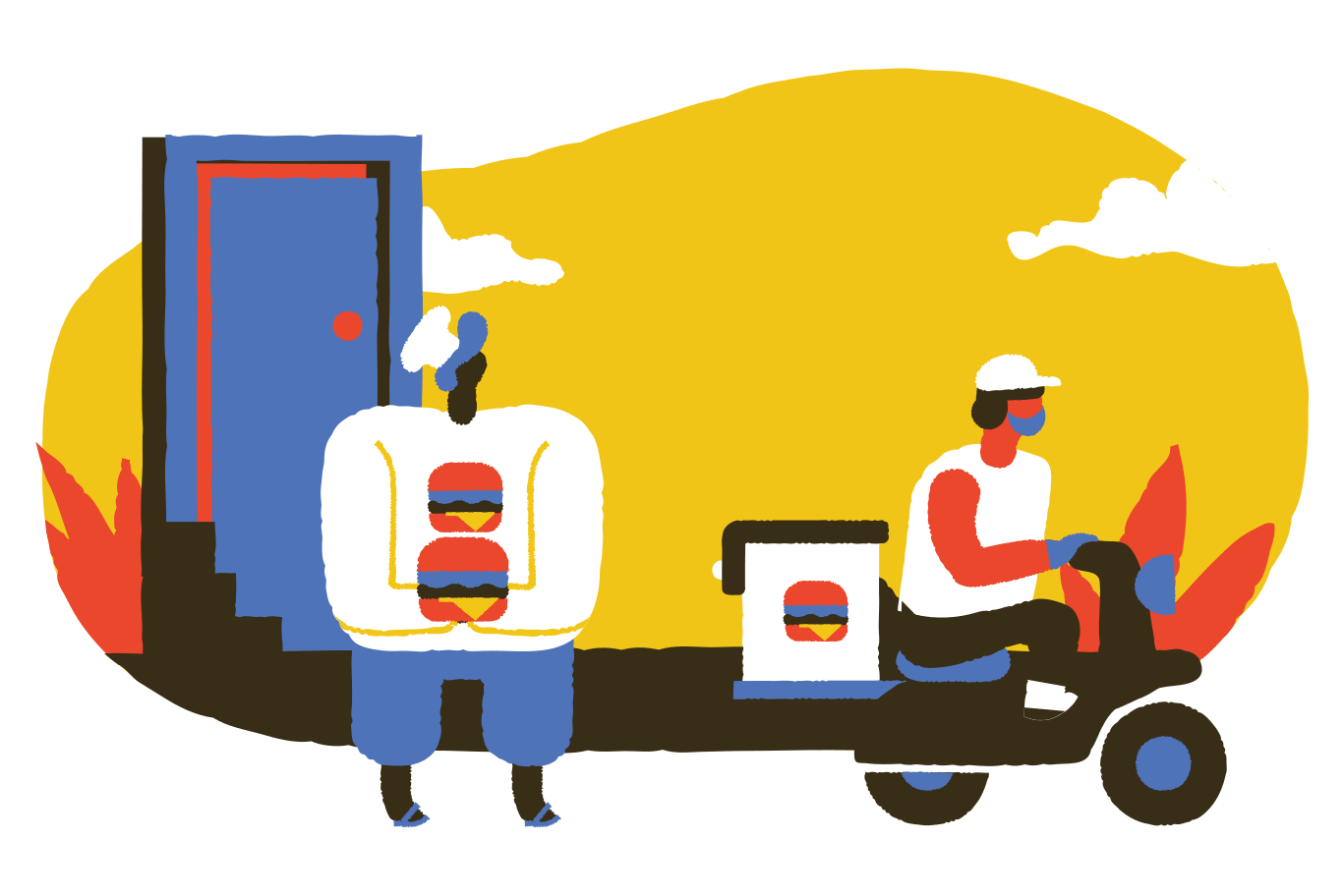 ilustracion-de-un-repartidor-a-domicilio